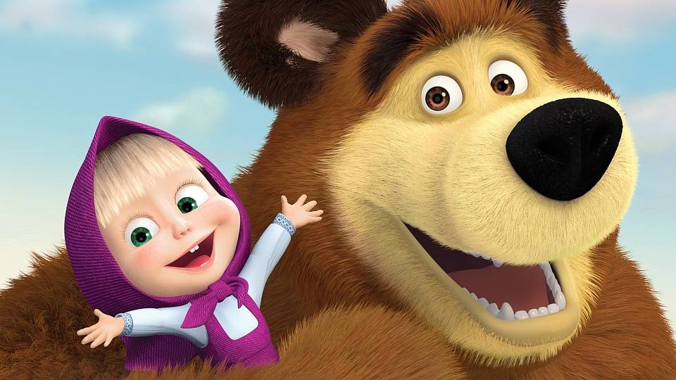 «маша и медведь» признан самым опасным мультфильмом для детей