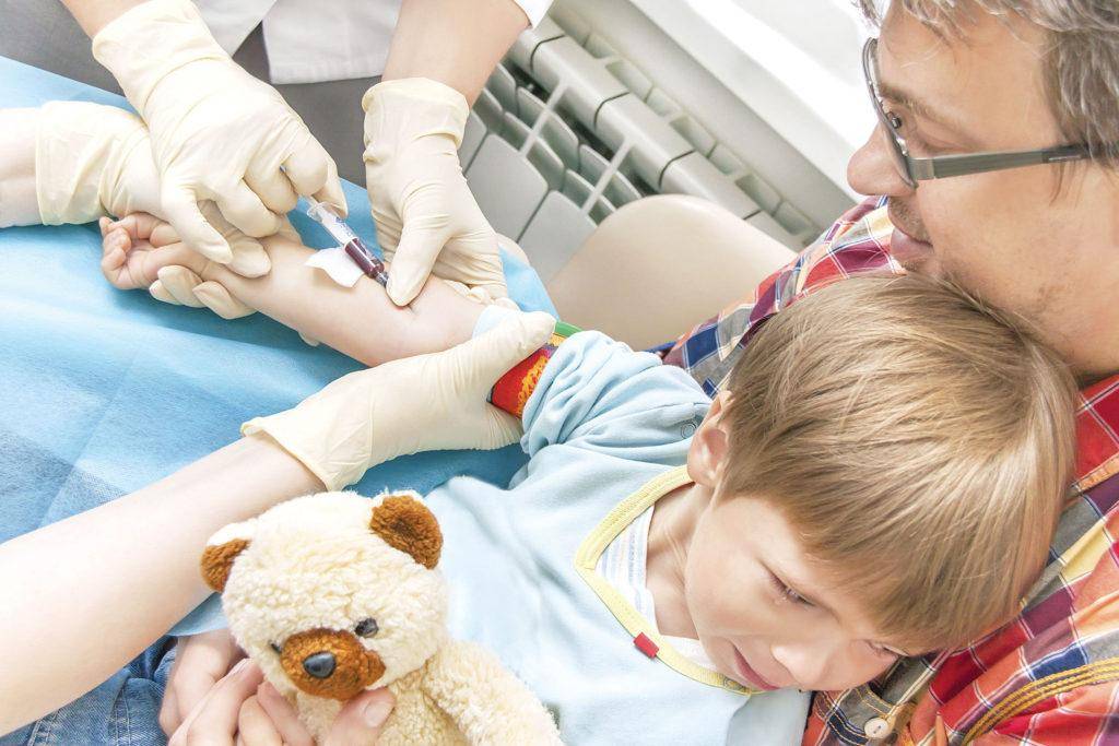 О правилах подготовки ребёнка к сдаче анализа крови