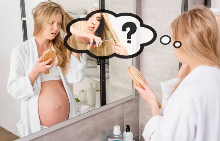 Можно ли стричься и красить волосы во время беременности? - образ жизни во время беременности