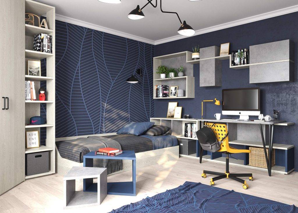 Комната для мальчика подростка: выбор дизайна интерьера и стиля, современные фото