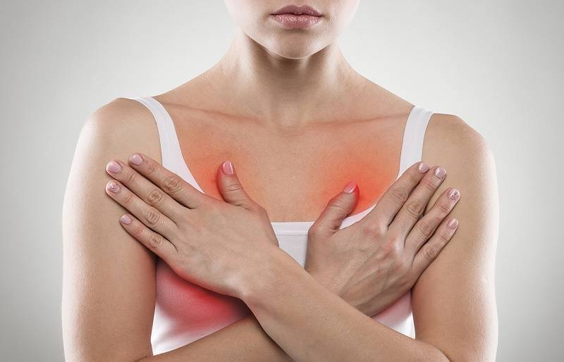 Почему болит грудь после месячных