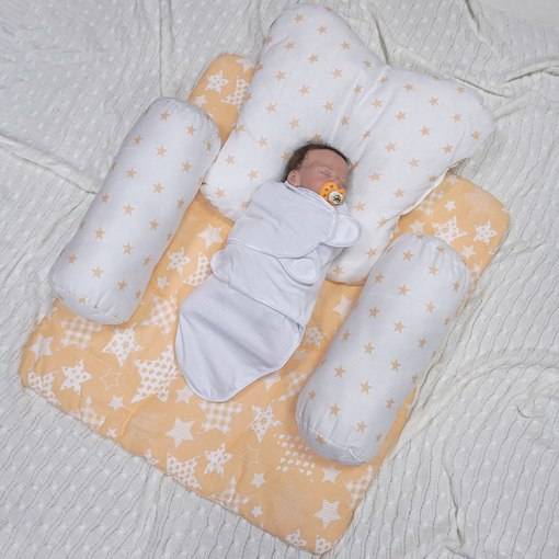 Как сшить позиционер для сна новорожденного своими руками