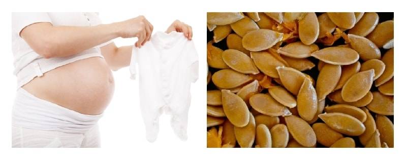 Польза и вред тыквенных семечек на ранних и поздних сроках беременности