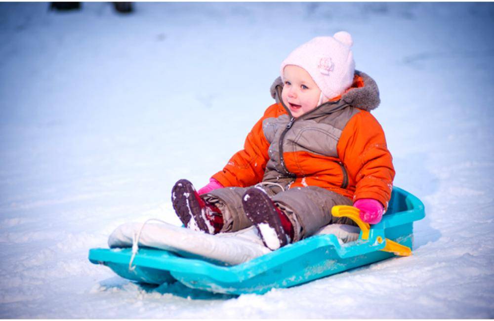 Детские зимние санки: разновидности, выбор, лучшие модели