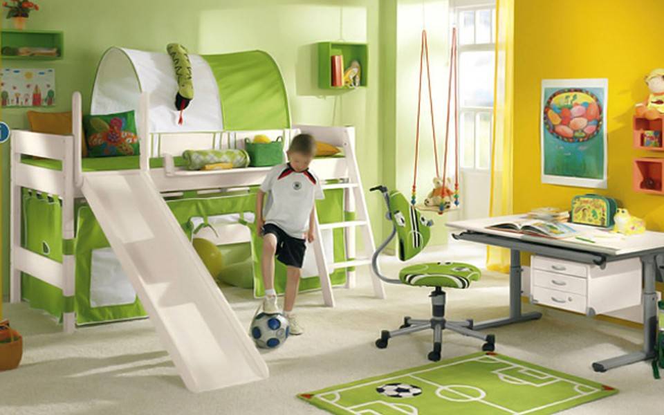 Детская комната для дошкольника от 4 до 6 лет — фото готовых проектов