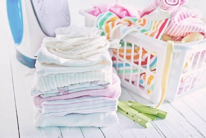 Как гладить детские вещи для новорожденных и до какого возраста это нужно