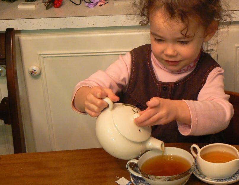 С какого возраста можно давать чай детям