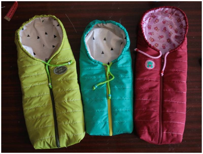 Сшить детский спальный мешок своими руками выкройки. как самостоятельно сшить спальный мешок для новорожденного с рукавами?