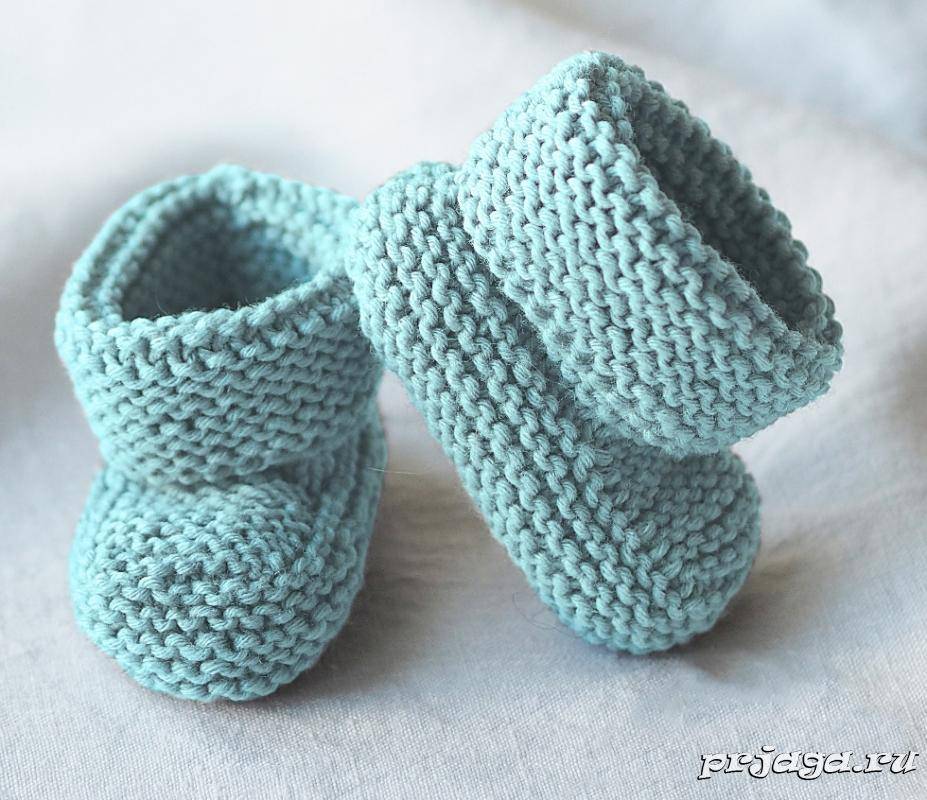 Пинетки спицами не для новорожденных или необычные носки. - все о вязании