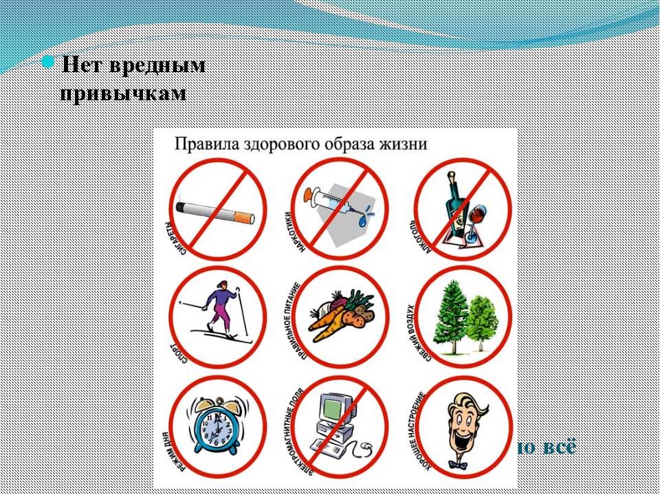 Вредные привычки картинки для детей 4 класс