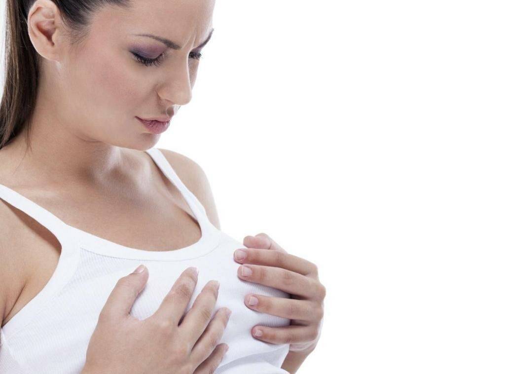 Болит грудь перед месячными: за сколько дней начинают болеть молочные железы?