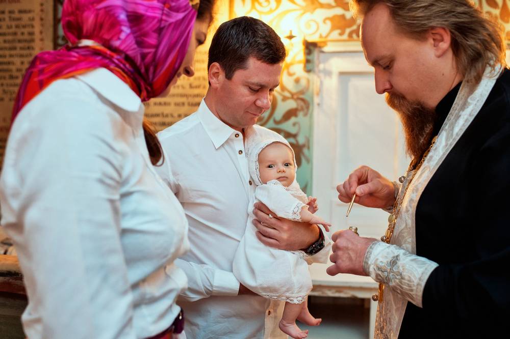 Крещение ребёнка. правила и символы