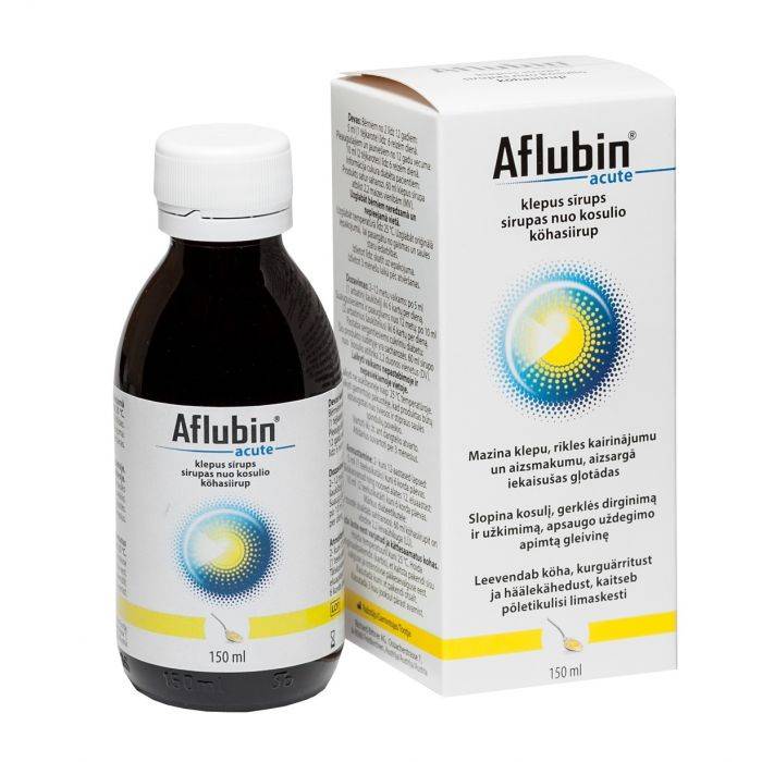 5 компонентов Афлубина, помогающих ребёнку поправиться при вирусных инфекциях
