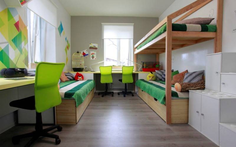 Дизайн детской комнаты для двух мальчиков, в том числе разного возраста, варианты интерьера + фото
дизайн детской комнаты для двух мальчиков, в том числе разного возраста, варианты интерьера + фото