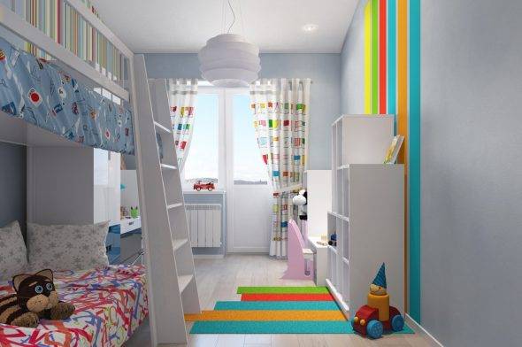 Комнаты для двоих разнополых детей | 70 фото комнат