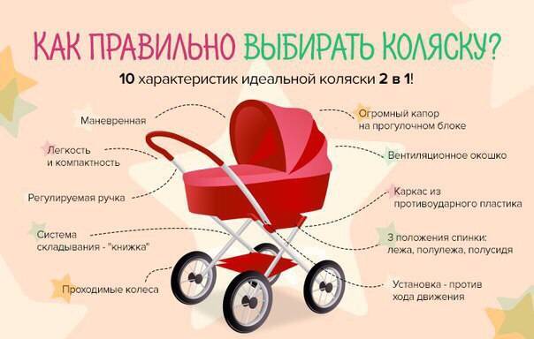 Прогулочная коляска для новорожденного: виды и критерии выбора