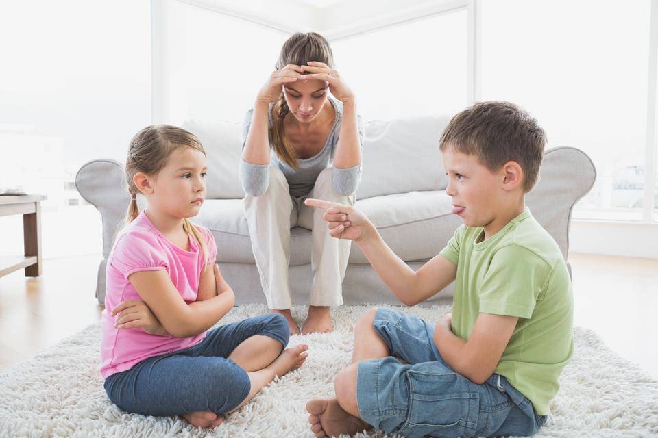 Дети ссорятся: что делать. советы психолога. игры.