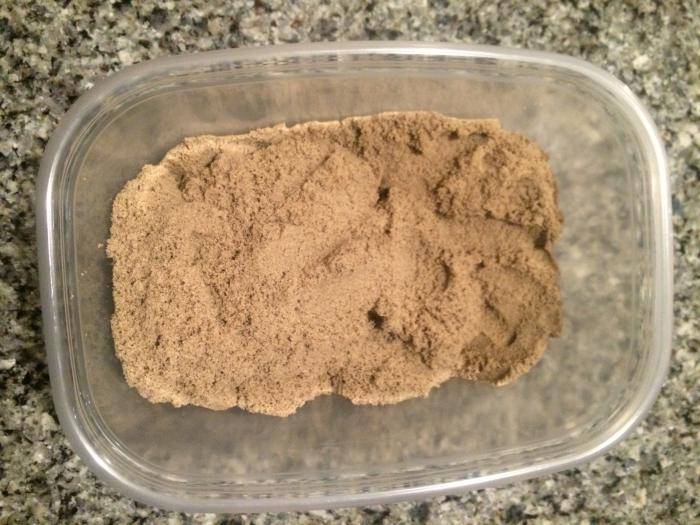 Как сделать кинетический песок своими руками
