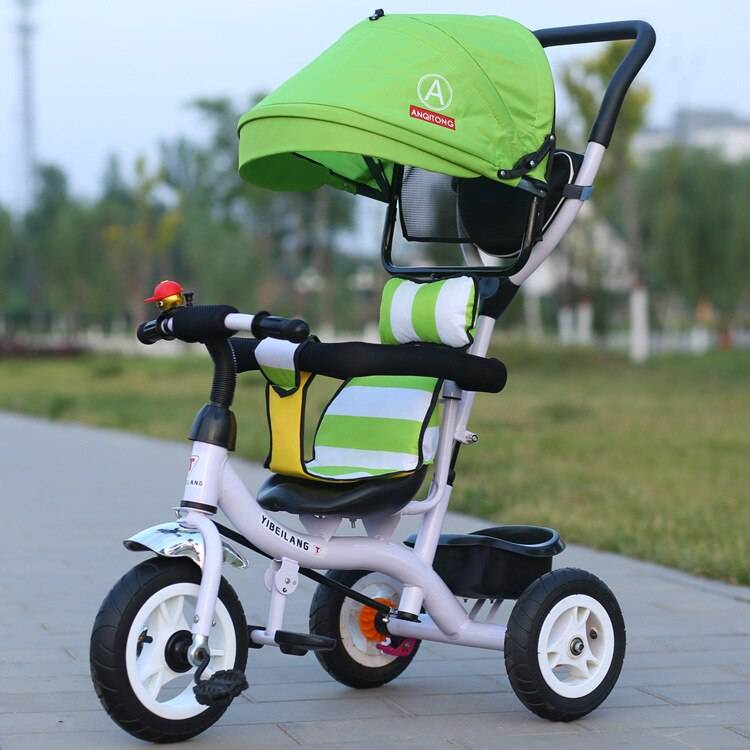 Велосипед-коляска для ребенка