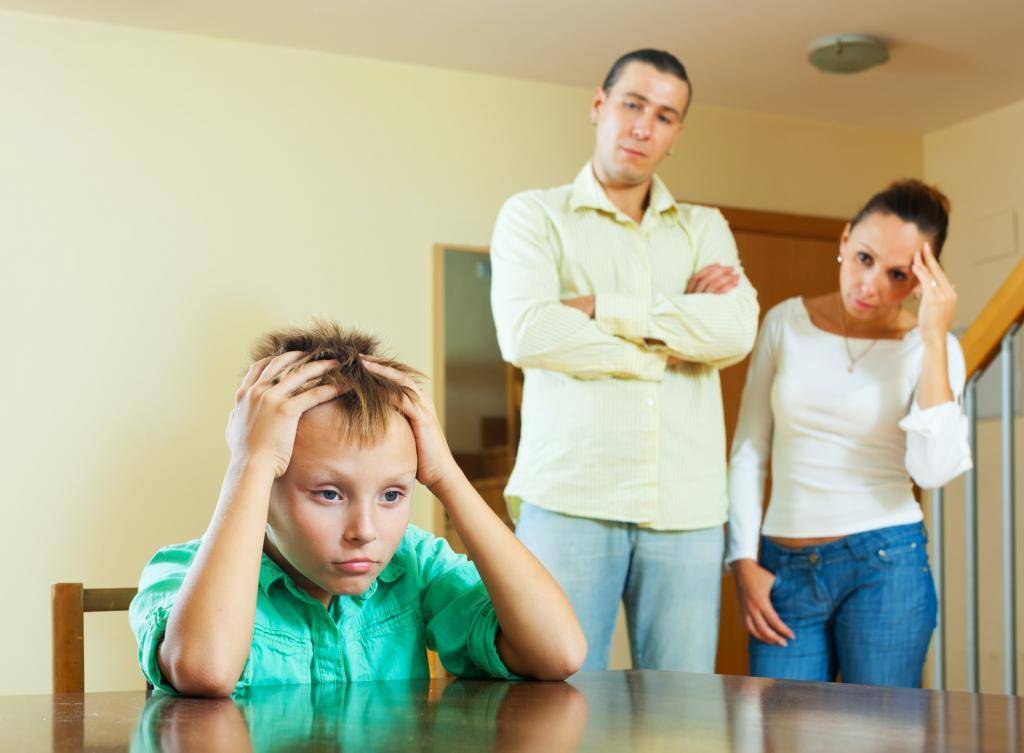 Семейные ссоры: влияние на психику детей и родителей