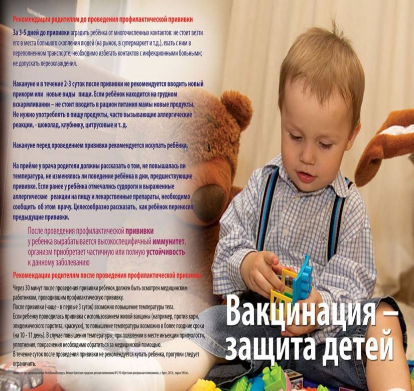 Подготовка к прививке акдс: ребенка в 3 месяца, что нужно сделать перед, как давать