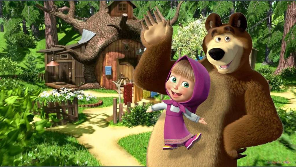 «Маша и медведь» признан самым опасным для детской психики мультфильмом