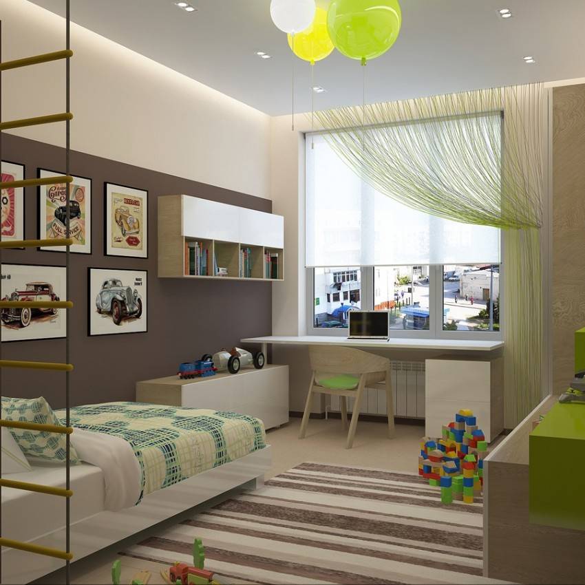 Зонирование детской комнаты - 90 фото вариантов удобного дизайна