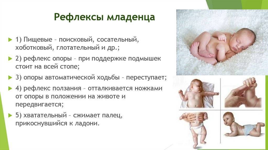 15 способностей (рефлексов) новорождённого, помогающих ему выживать и развиваться