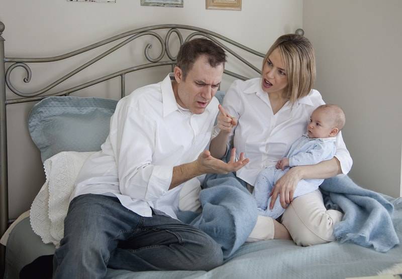 Как наладить отношения с мужем после рождения ребенка