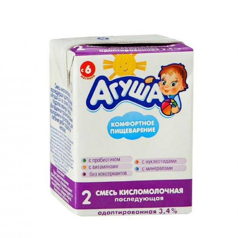 Адаптированная смесь агуша. врач-педиатр о смеси агуша в питании детей до года. что можно приготовить из молочной смеси агуша