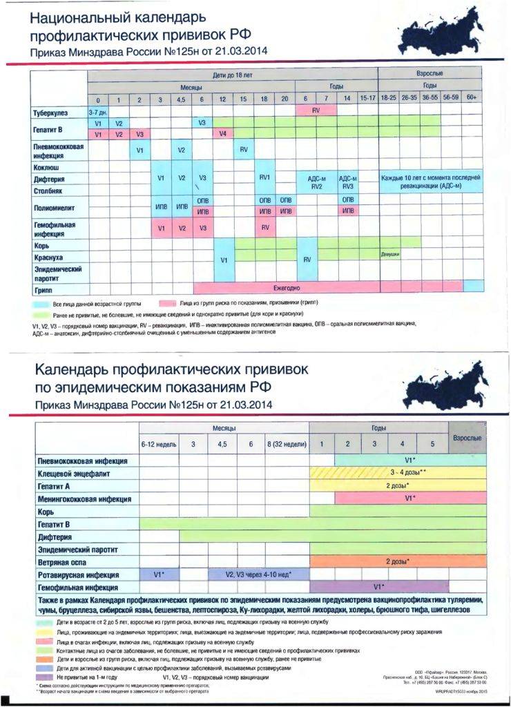 Что означает включение прививки в национальный календарь. особенности российской вакцинации