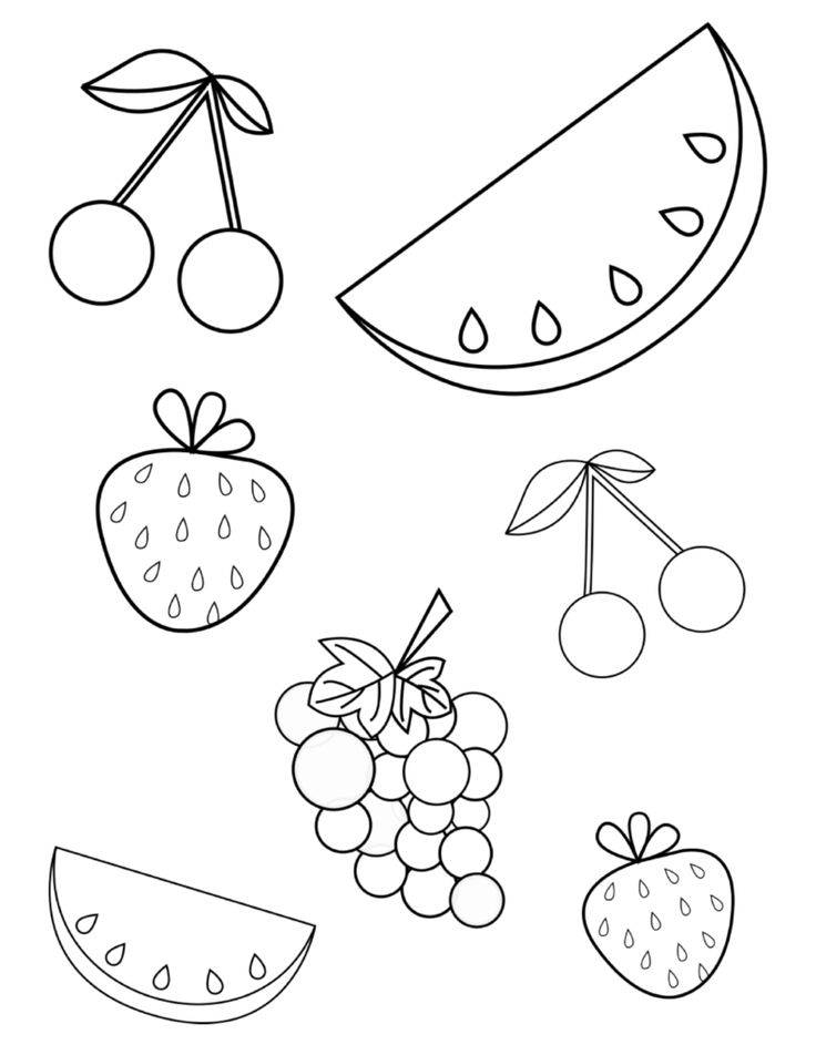 Конспект занятия «овощи и фрукты — самые полезные продукты» по рисованию в старшей группе