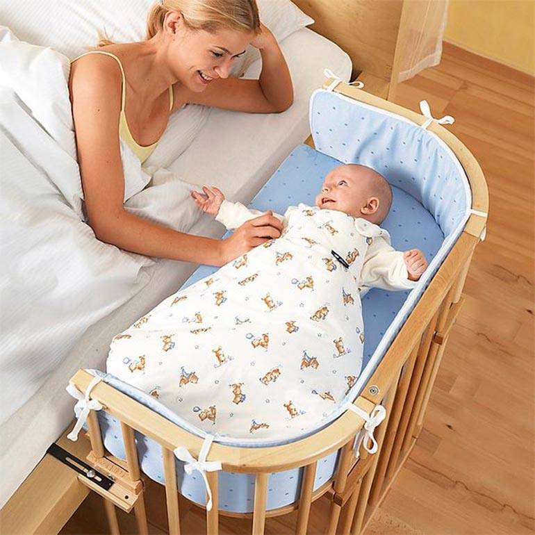 Где спать новорожденному? кроватка, люлька, коляска – или родительская кровать? что купить для новорожденного