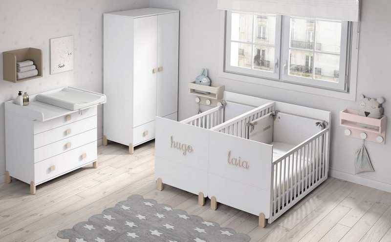 Кроватки для двойни — новорожденной, фото, плюсы и минусы, как поставить