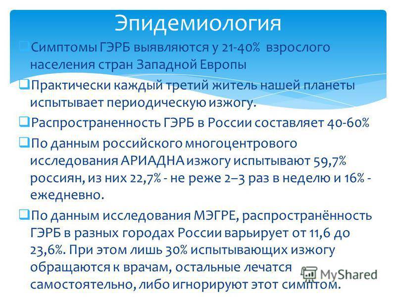 Изжога (гэрб) у детей