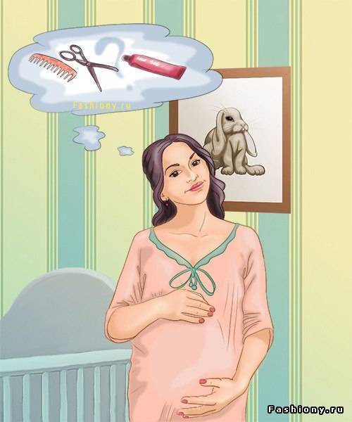Почему беременным нельзя стричь волосы: приметы и объективные причины