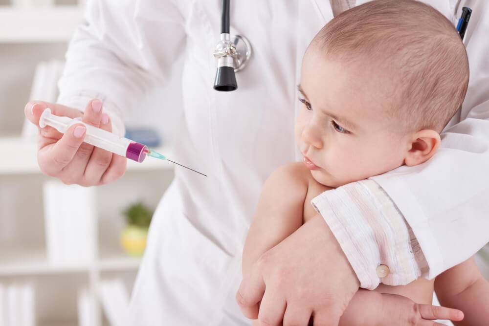 Прививки детям до года