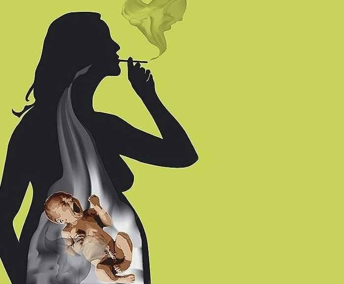 Курение во время беременности: как влияет на развитие ребенка никотин