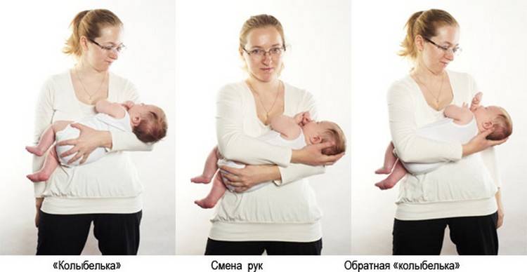 Правила ношения новорожденного столбиком после кормления