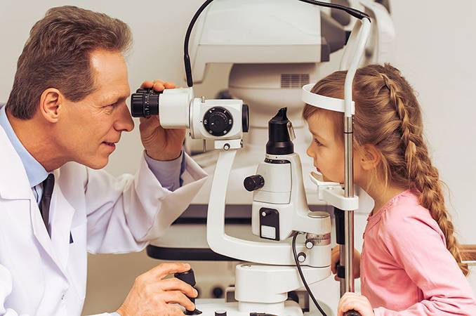 Снижение зрения у детей. Аномалии рефракции