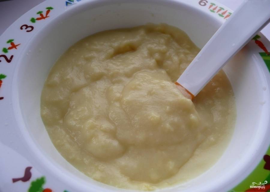 Пшенная каша на молоке для ребенка (от 1,5 лет)