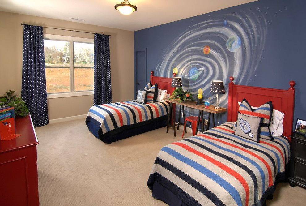 Красивый дизайн детской комнаты для мальчика (45 фото): свежие идеи для стильного интерьера