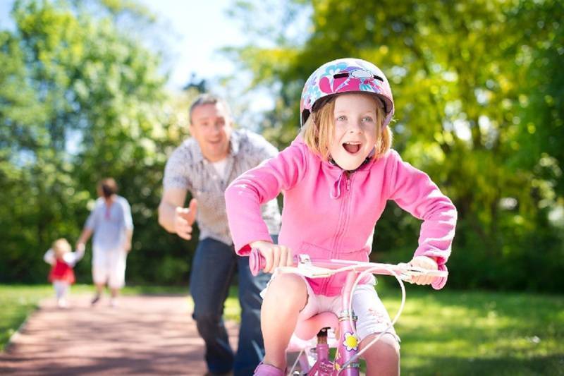 Как научить ребенка кататься на велосипеде за 30 минут