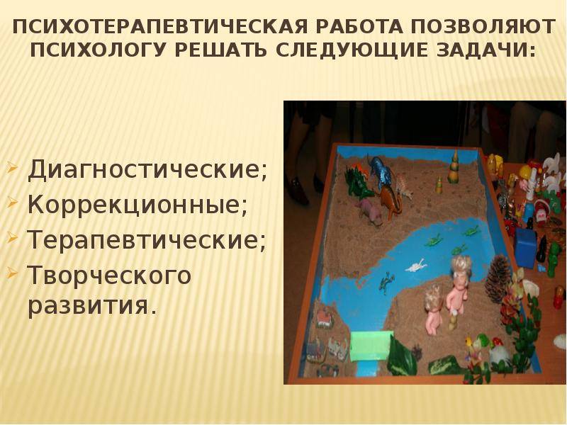 Песочная терапия в работе педагога-психолога в доу
