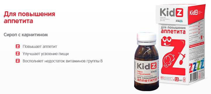 Витамины для аппетита