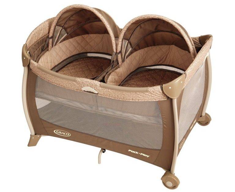 Кроватки для двойни новорожденных: как выбрать