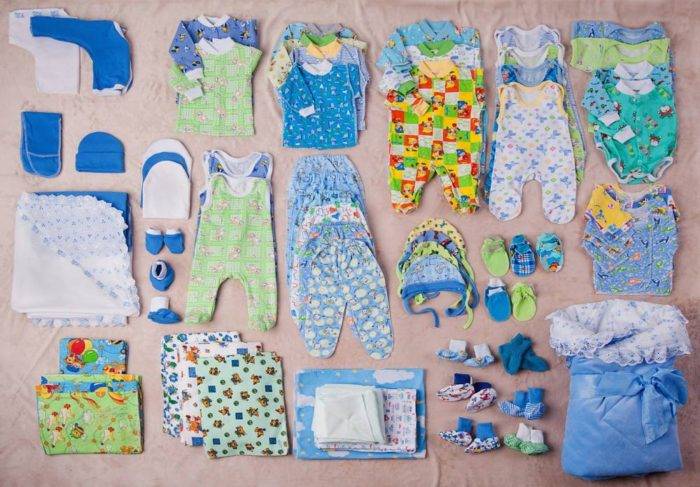 Одежда для новорожденного летом