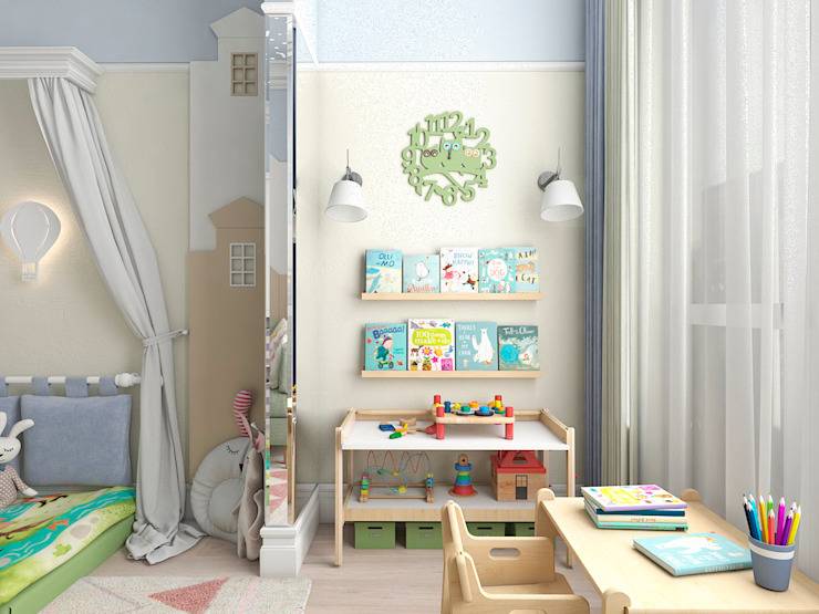 7 советов по дизайну маленькой детской комнаты