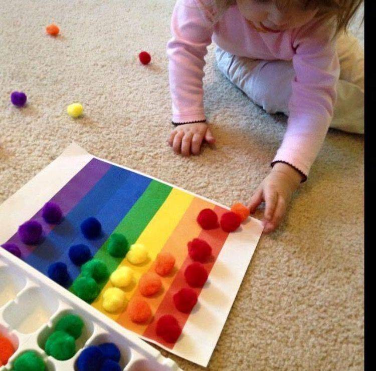 Как научить ребенка различать цвета в 3 года и раньше