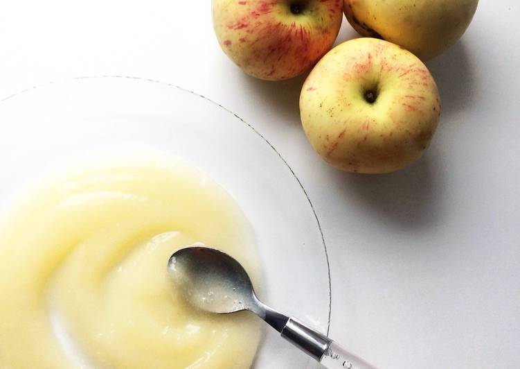 Приготовление яблочного пюре грудничку своими руками: как сделать из свежих яблок